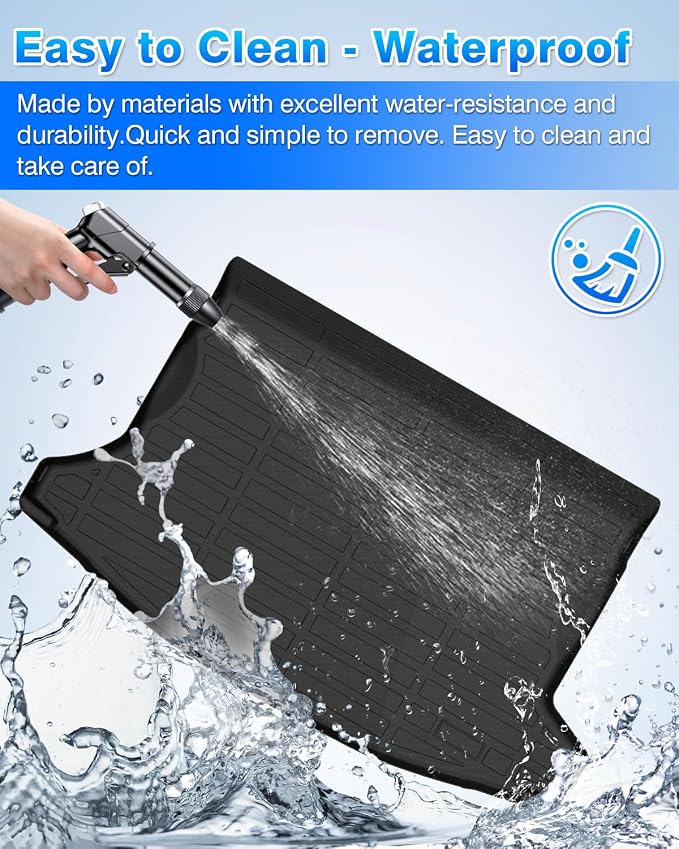 Cartist Cargo Liner Fits for 2018-2023 Crosstrek & 2017-2023 Impreza (Not fit Crosstrek Hybrid Models) Accessories All Weather Trunk Mat for Crosstrek Carpet Protection TPE Heavy Duty