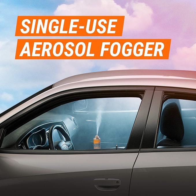 Armor All Car Air Freshener and Purifier - Odor Eliminator for Cars & Truck, Citrus Breeze, Fogger, Pack of 6, 19142-6PK