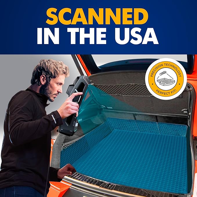 Premium Cargo Liner for Porsche Cayene Coupe 2019-2026 100% Protection - Custom Fit Car Trunk Mat - All-Season Black Cargo Mat - 3D Shaped Laser Measured Trunk Liners for Porsche Cayenne