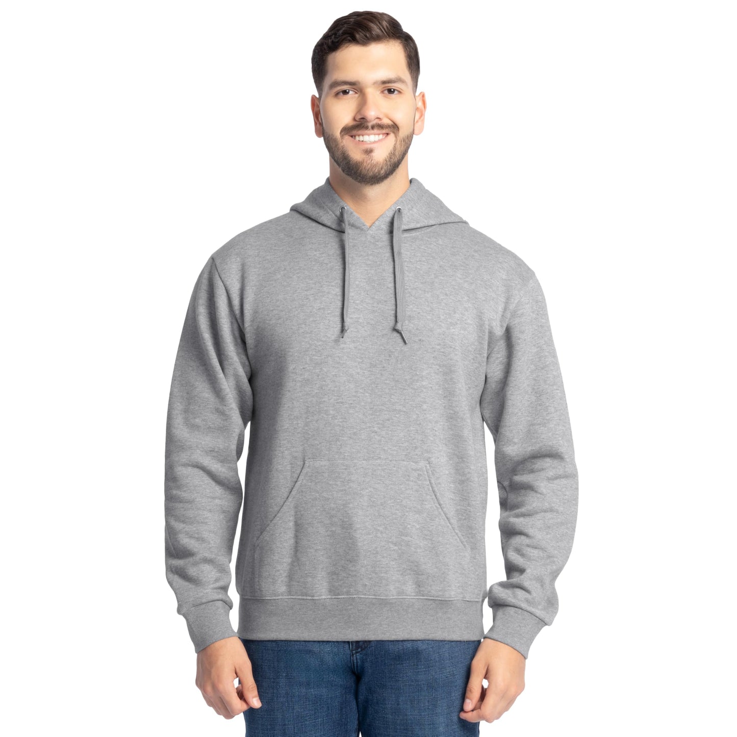 Fruit of the Loom mens Eversoft Fleece Sweatshirts & Hoodies Shirt, Pullover - Black, Large US
