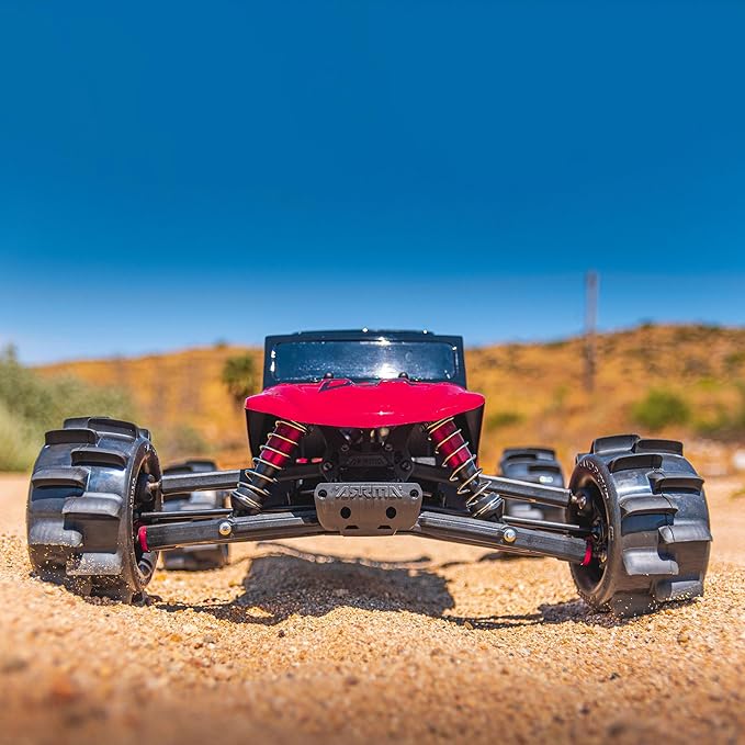 Pro-Line Racing Sand Paw HP Belted 2.8" Sand Truck Tires Mounted on Raid Black 6x30 Removable Hex 12mm & 14mm Wheels 2 PRO1024910