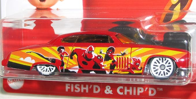 Hot Wheels 2020 Bundle of 5 Disney Pixar Toy Story, Monster's Inc, Finding Nemo, Incredibles, Cars