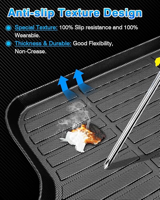 Cartist Trunk Mat Fits for Toyota Corolla 2014-2019 (Not fit Corolla Cross & hatcback) All Weather Cargo Liner for Corolla Accessories Waterproof Heavy Duty