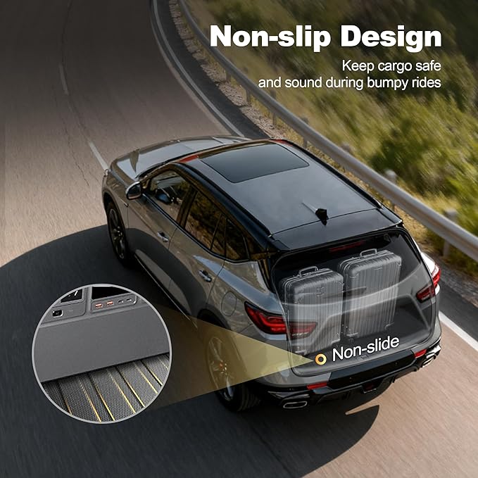 AOMSAZTO Cargo Mat and Backrest Mat Compatible with BMW X5 2019-2026 ONLY 5 Seats (Non 45e & 7-Seats Models): TPE All Weather Protection Car Cargo Liner Trunk Liner for BMW X5 G05 Accessories