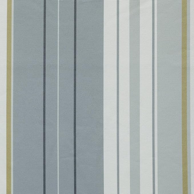 AAAAAcessories Outdoor Seat Cushions for Chairs, Waterproof, Fade-Resistant, 18.5" x 16" x 3", Patio Furniture Replacement Cushions, Set of 2, Ash Blue Harbor Stripe