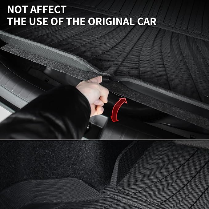 powoq TPE Trunk Mat Compatible with 2022-2026 Honda Civic Sedan Cargo Liners All Weather Cargo Mat Trunk Liner Replacement for 2022 2023 2024 2025 2026 Honda Civic Accessories