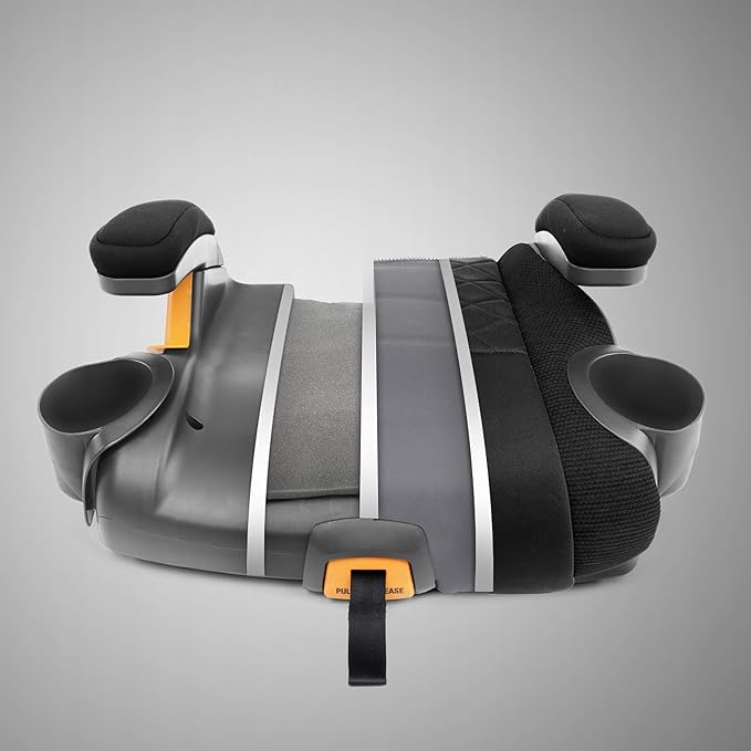 Chicco KidFit Zip Plus 2-in-1 Belt-Positioning Booster Car Seat, Backless and High Back Booster Seat, for Children Aged 4 Years and up and 40-100 lbs., Taurus/Black/Grey