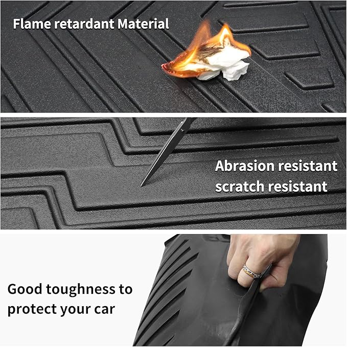 Custom for 2023 2024 2025 Kia Sportage & Sportage Hybrid Cargo Mats Trunk Liner All Weather TPE Protection Mat Accessories (for 2023-2025 Kia Sportage)