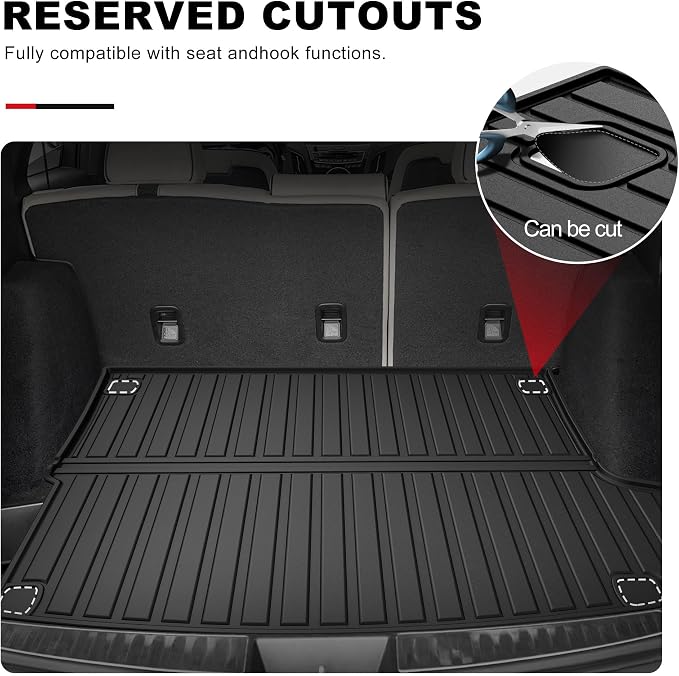 2019-2025 2026 RDX Cargo Liner for Acura RDX Cargo Mat, All Weather Trunk Mat for Acura RDX Cargo Tray 2019 2020 2021 2022 2023 2024 2025 2026 (Thicker and Folding)