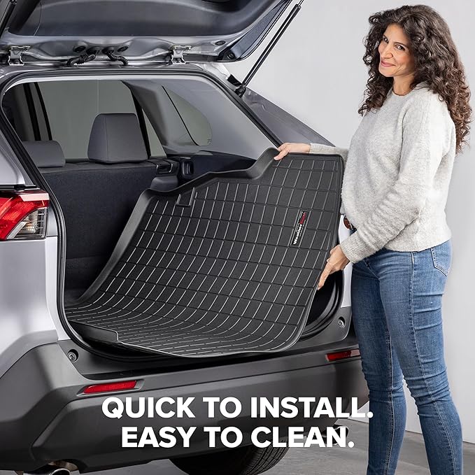 WeatherTech Cargo Trunk Liner for Kia Sportage Plug-in Hybrid, Sportage Hybrid Behind 2nd Row (421694), Grey