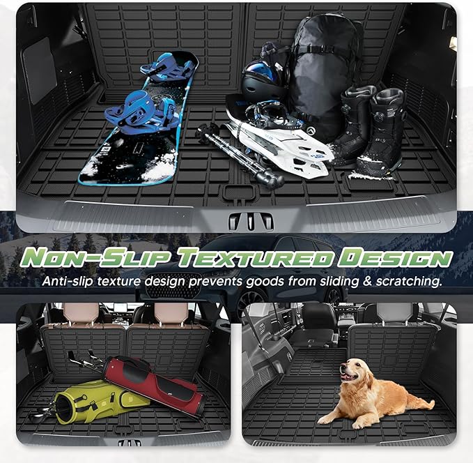 Cargo Liner for Lincoln Aviator 2020-2025 2026, All Weather Cargo Mats for Aviator Accessories, Heavy Duty TPE Trunk Mat, Car Accessories