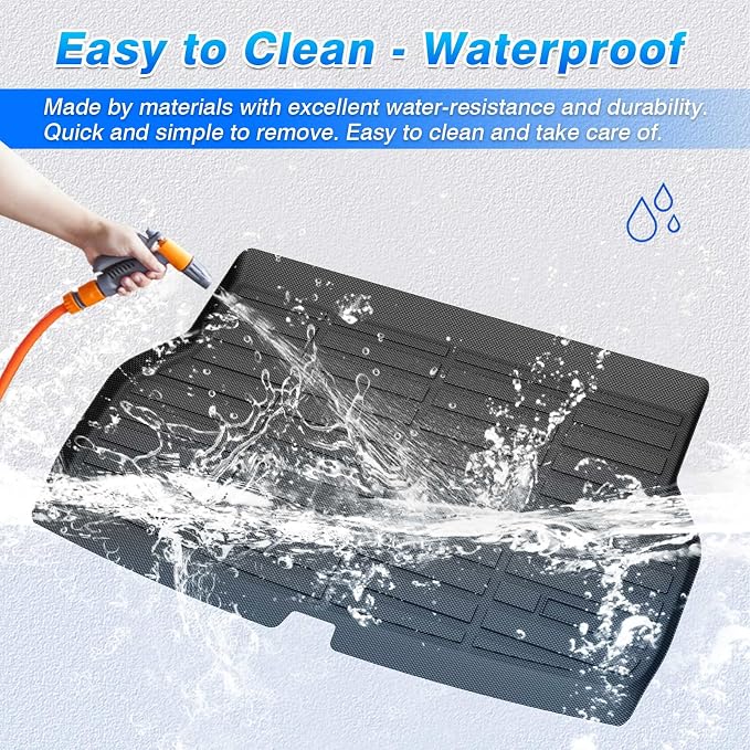 Cartist Custom Fit for Cargo Liner Acura RDX 2013-2018 All Weather Rear Trunk Mat TPE Waterproof Carpet Protection