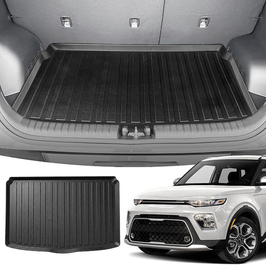 Premium Cargo Liner for Kia Soul 2020-2026 - 100% Protection - Custom Fit Car Trunk Mat - Easy-to-Wash & All-Season Black Cargo Mat - 3D Shaped Laser Measur5d Trunk Liners for Kia Soul (SK3)