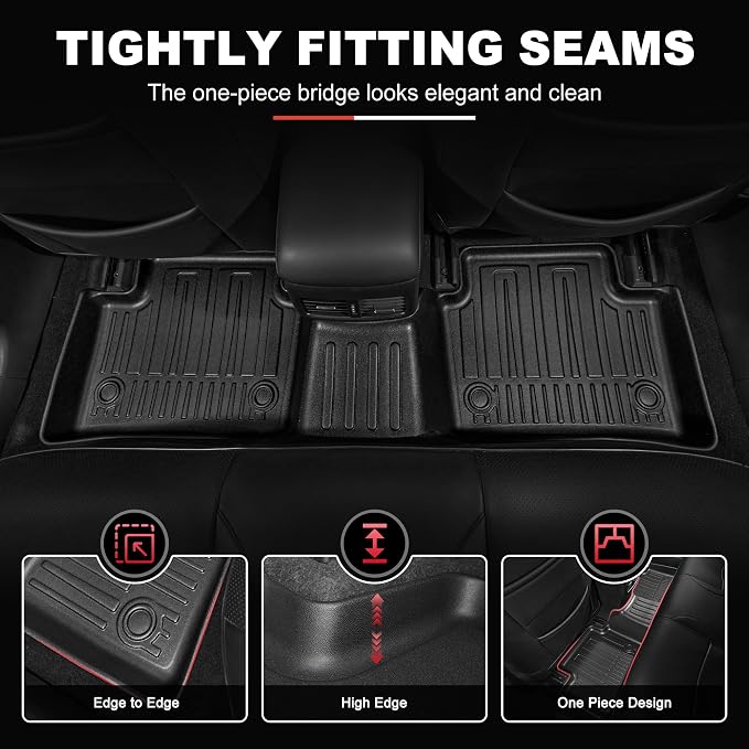 Custom Fit Floor Mats and Cargo Mat for Lexus ES 2019-2024 (ES350/ES300h) & 2025 ES300h - All Weather Protection