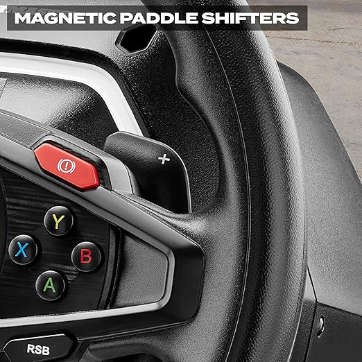 Thrustmaster T128 Racing Wheel & Pedal Set for Xbox Series X|S and PC – Force Feedback Gaming Steering Wheel for Driving Simulator