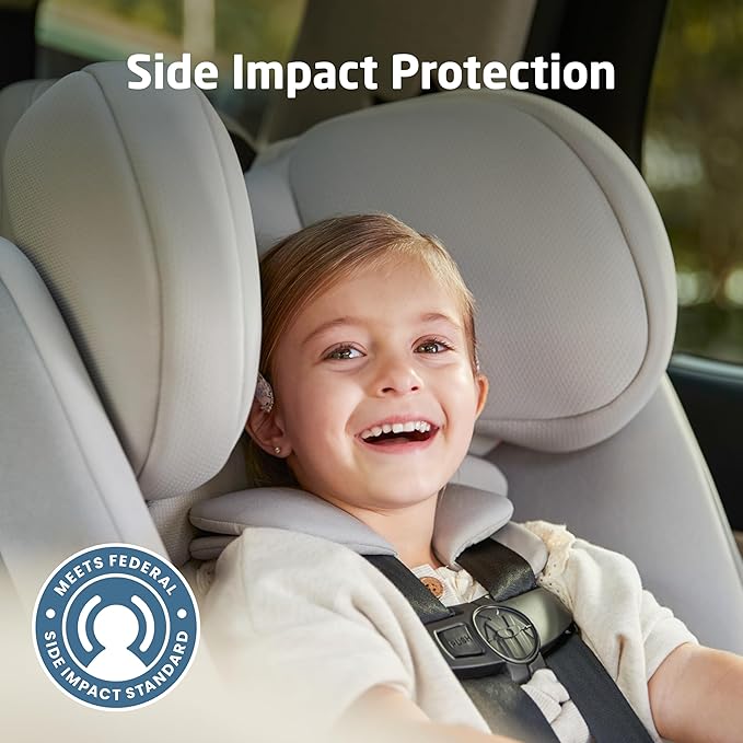 Maxi-COSI Pria 3-in-1 Convertible Car Seat, Infant to Toddler Car Seat, Easy-Install Harness, Machine-Washable Cover, 5-100 lbs, Seafaring