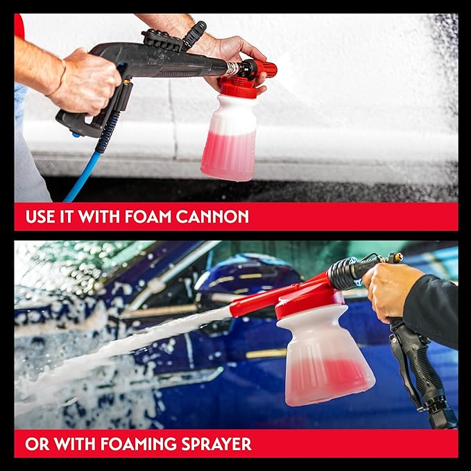 Griot's Garage Brilliant Finish Snow Foam, Foaming Car Wash Soap for Deep Cleaning and Glossy Shine, Use with Foam Cannons or Foaming Sprayers, 10848, 48oz