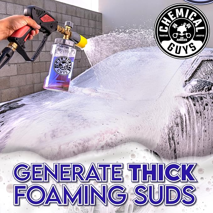 Chemical Guys CWS207 Extreme Bodywash Foaming Car Wash Soap & Refill Kit, 2 Bottles - (1) 16 oz and (1) Gallon (Works with Foam Cannons, Foam Guns or Bucket Washes) 144 oz