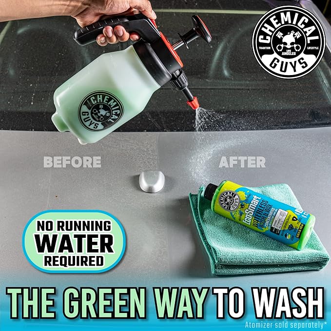 Chemical Guys WAC_707 EcoSmart Hyper Concentrated Waterless Car Wash and Wax, Safe for Cars, Trucks, SUVs, Motorcycles, RVs & More, 128 oz (1 Gallon)