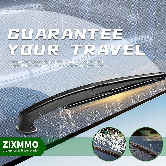 26"+20" Windshield Wiper Blades with 12" Rear Wiper Blades Set Replacement for 2008-2019 Toyota Highlander 2011-2023 Lexus GX460 2019-2023 Hyundai Palisade -Original Factory Quality (Set of 3)