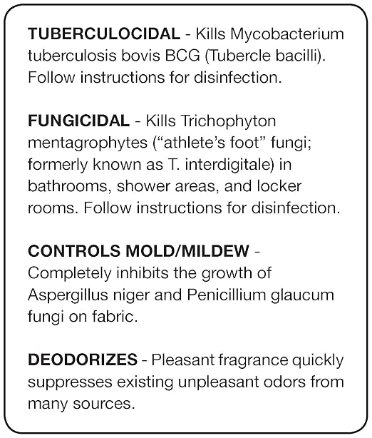 Big D 337 Pheno D + Disinfectant & Deodorant no Fogger as per EPA Citrus Fragrance, 16.5 oz (Pack of 12) - Kills harmful viruses, bacteria, fungi, mold, mildew - Ideal for schools, gyms, healthcare facilities