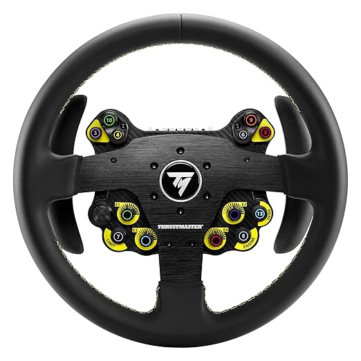 Thrustmaster Evo Racing 32R Leather (compatible w/ PS5, PS5 Pro, PS4, XBOX Series X/S, One, PC)