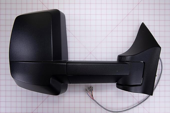 Velvac 718470 2020XG Mirror Assembly – Right Hand, Heated/Remote, 96" Black Arm – Fits GM/Chevy Cutaway Vans – OEM-Grade Side Mirror for Commercial Vehicles