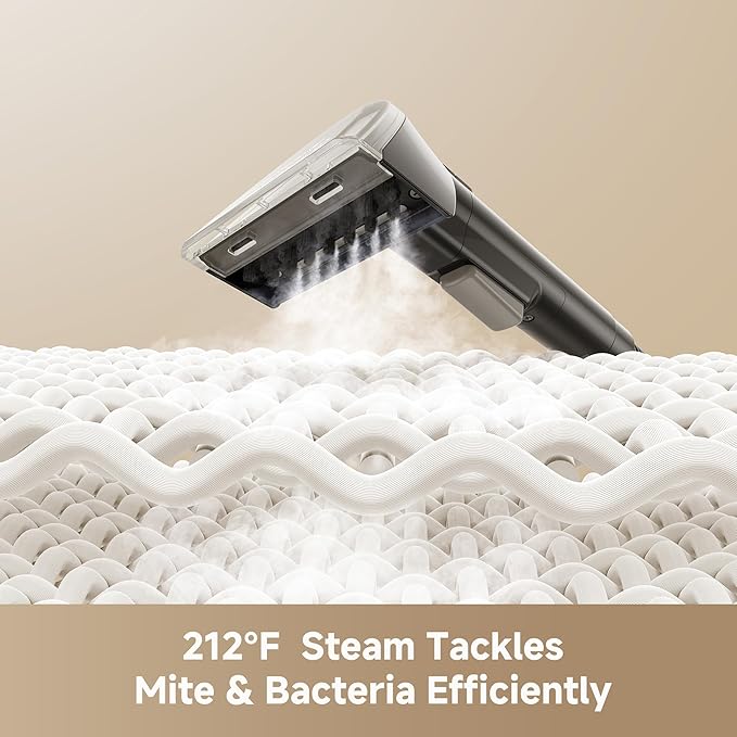 DREAME N20 Steam Carpet Cleaner Machine with Steam & Hot Water Wash, Portable Upholstery Cleaner with Self Cleaning, 17Kpa Suction, Perfect for Pet, Car, Auto, Carpet, Rug, Auto-Mix Solution