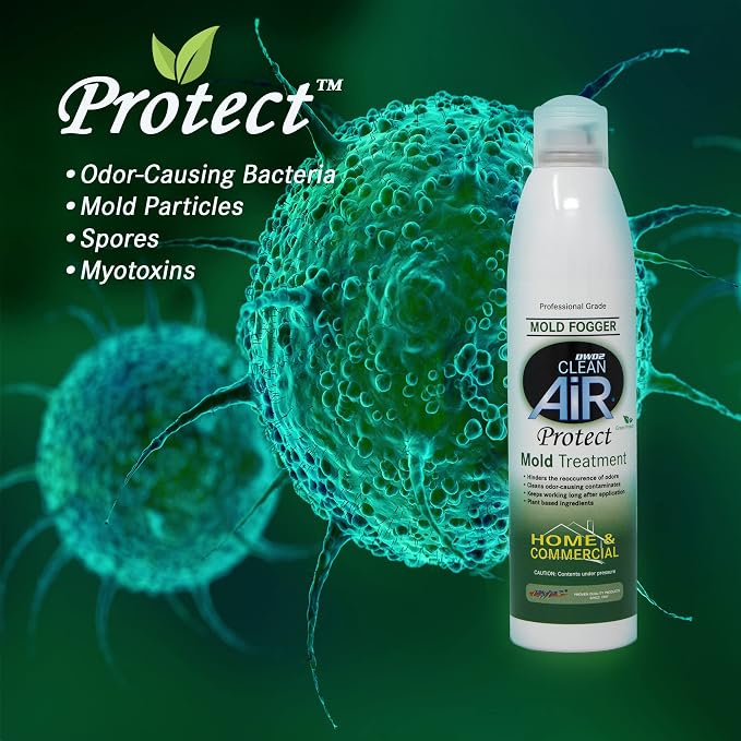 DWD2 Clean Air Protect Mold-Odor Apartment Fogger Bundle (1) 8oz. (2) 14oz.