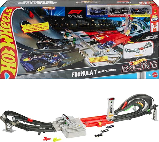 Mattel JDY16 Hot Wheels Race Formula 1 Grand Prix Circuit Track Set