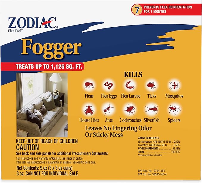 Zodiac Fogger 3 ounce cans, 3 Pack