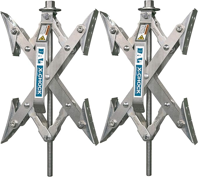 X-Chock Wheel Stabilizer - Pair - One Handle - 28012