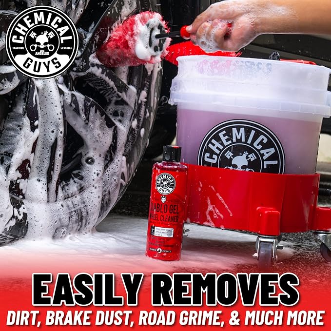 Chemical Guys HOL121 Best Car Wash Bucket Kit, (Safe for Cars, Trucks, SUVs, RVs & More) 11 Items