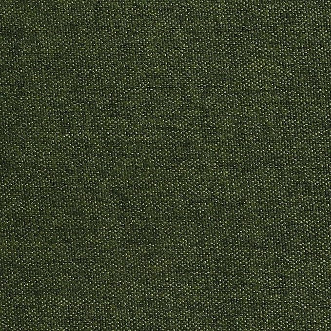 AAAAAcessories D-Shaped Chair Cushions, 2" Thick Dining Chair Pads with Ties and Removable, Machine-Washable Cover, 17" x 16", Set of 4, Dark Olive Green