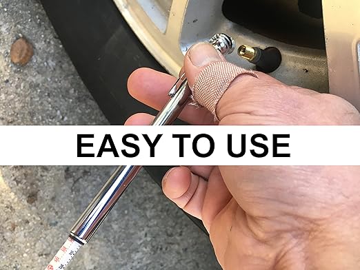 20-120 Psi Car Tire Pressure Gauge Pack of 5. Heavy Duty Tire Pressure Gauge for Car, Bike, Truck, Golf Cart, Semi, 18 Wheeler.