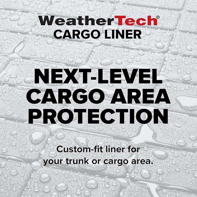 WeatherTech Cargo Trunk Liner for Toyota 4Runner Hybrid, Behind 2nd Row (411831), Tan