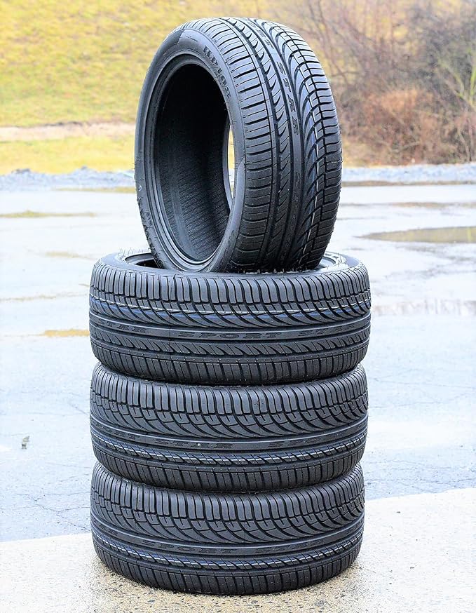 Set of 4 (FOUR) Fullway HP108 All-Season Passenger Car Performance Radial Tires-185/65R15 185/65/15 185/65-15 88H Load Range SL 4-Ply BSW Black Side Wall UTQG 380AA
