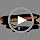 LINKITOM LED Strobe Flashing Light Bar with Magnetic Base, Amber