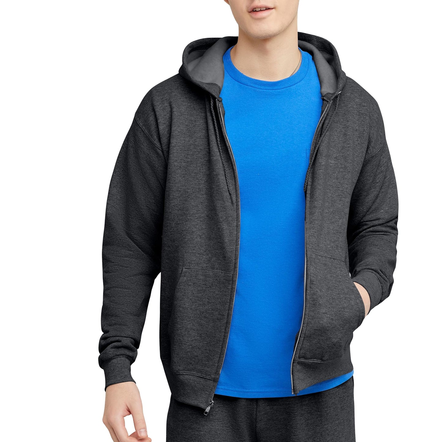 Men's Full-Zip Eco-Smart Hoodie