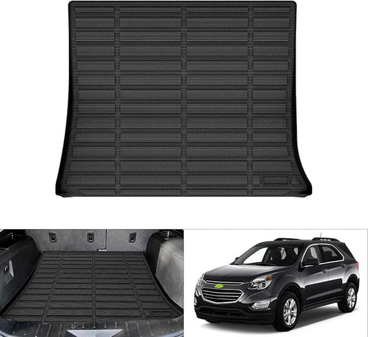 Cartist Custom Fit for Cargo Liner 2010-2017 Chevy Equinox/GMC Terrain All Weather Anti-Slip Rear Trunk Mat TPE Waterproof