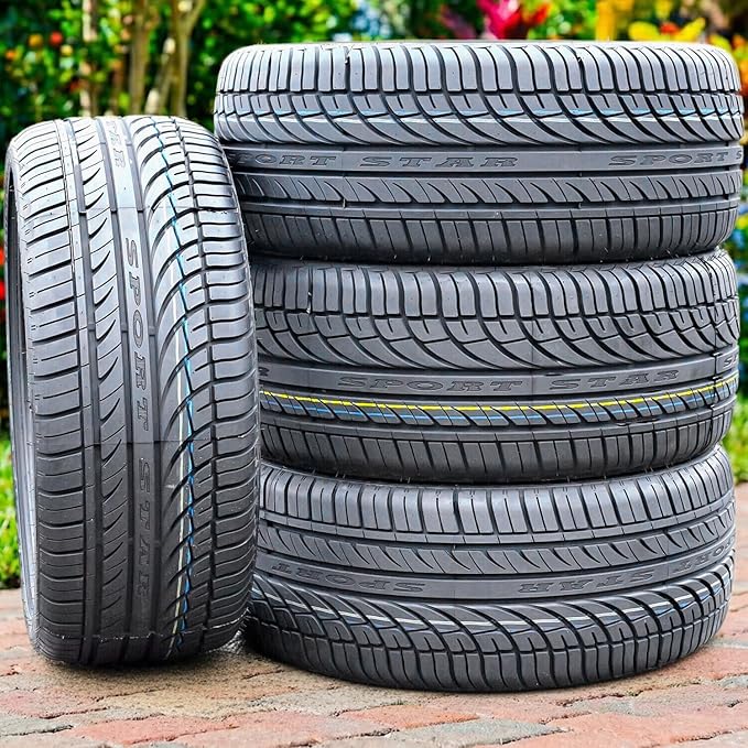 Fullway HP108 All-Season Truck/SUV High Performance Radial Tire-245/45R20 245/45ZR20 245/45/20 245/45-20 103W Load Range XL 4-Ply BSW Black Side Wall UTQG 380AA