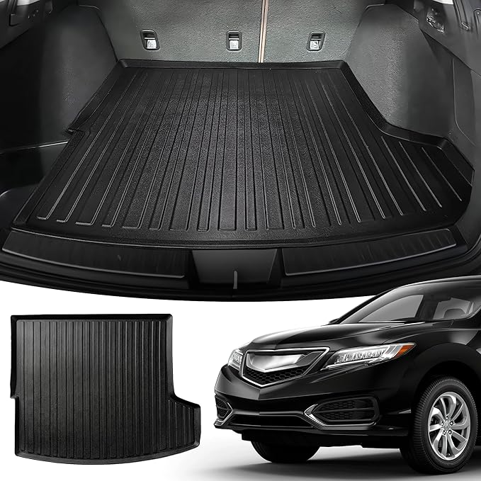 Premium Cargo Liner for Acura RDX 2019-2025, 2026-100% Protection - Custom Fit Car Trunk Mat - All-Season Black Cargo Mat - 3D Shaped Laser Measured Trunk Liners for Acura RDX