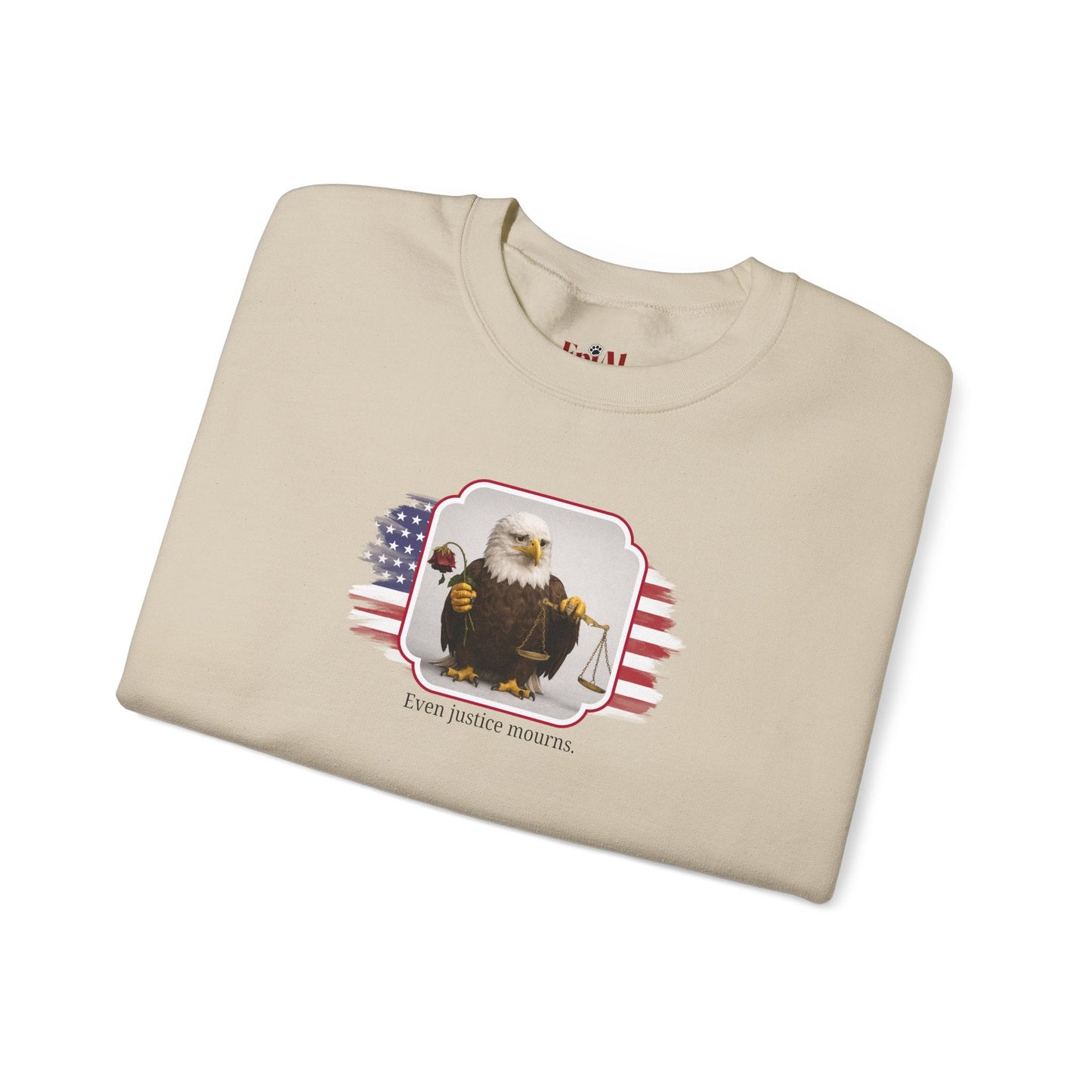 Even Justice Mourns Political Parody Sweatshirt
