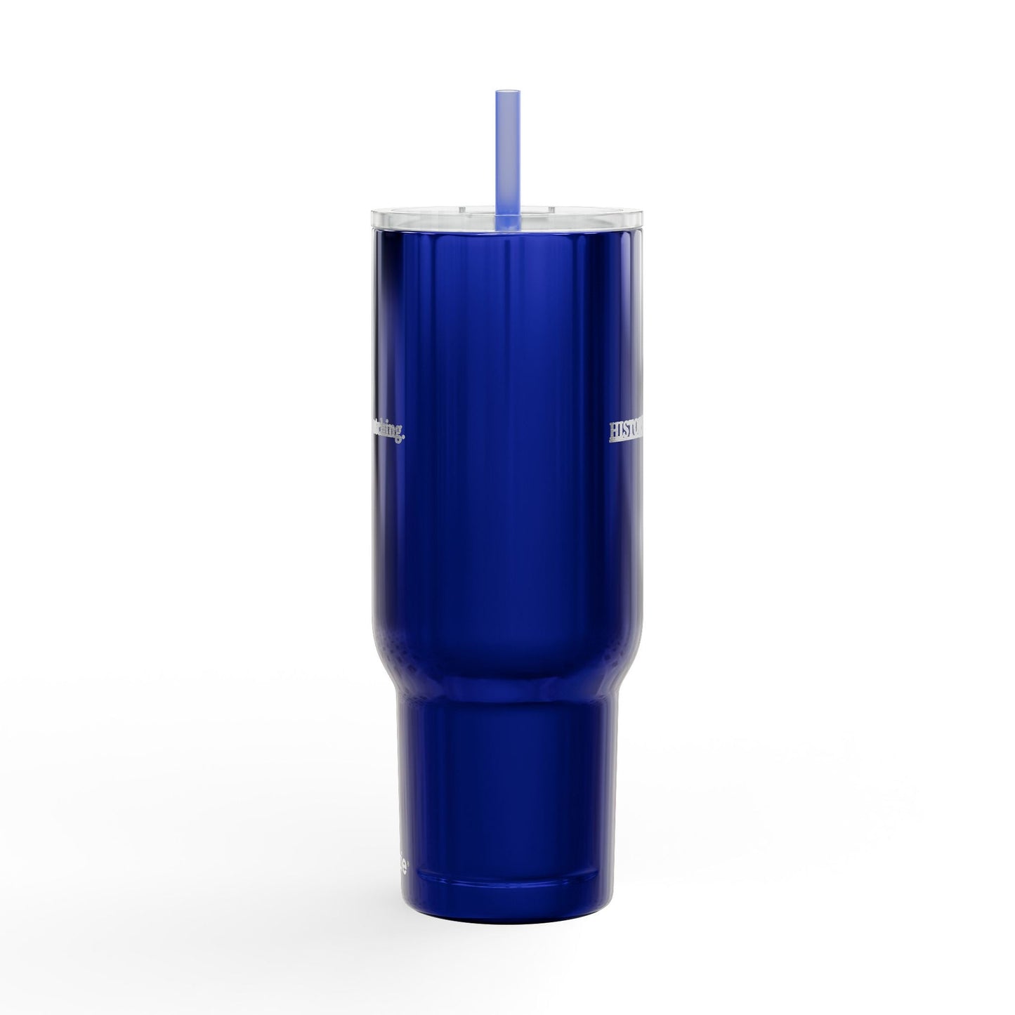 History Is Watching 40oz Insulated Tumbler – Engraved Travel Mug with Handle