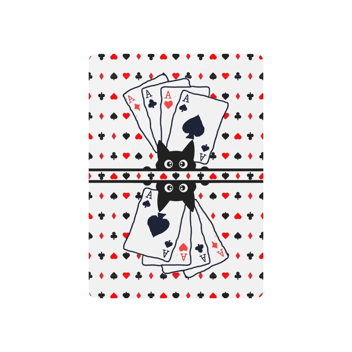 “Purrfect Aces” Cat Poker Playing Cards