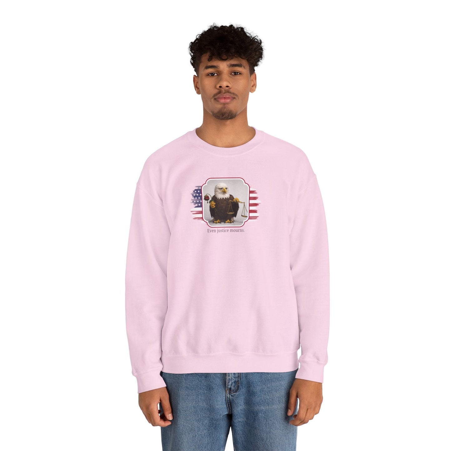 Even Justice Mourns Political Parody Sweatshirt