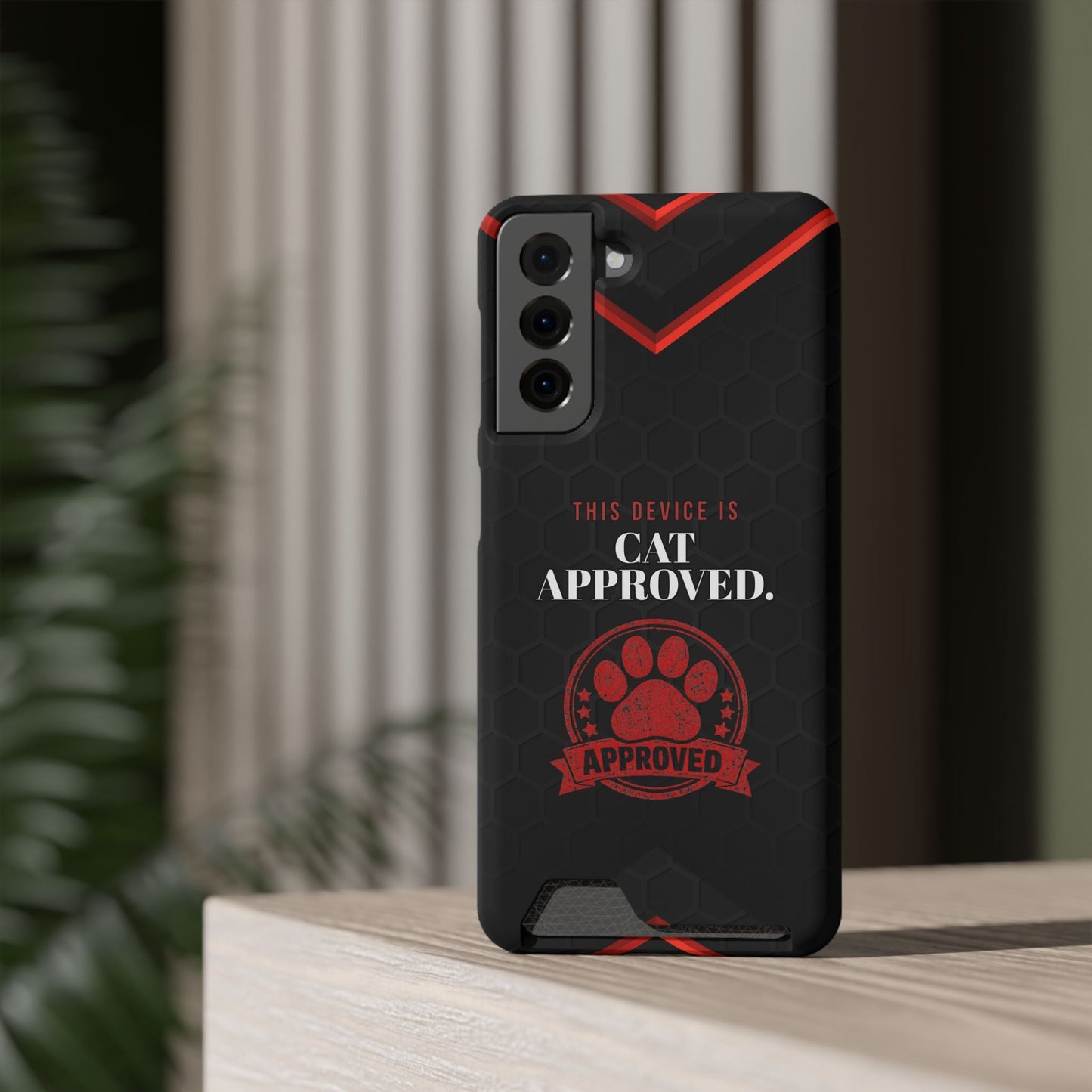 Cat Approved iPhone Case — Official Stamp Edition
