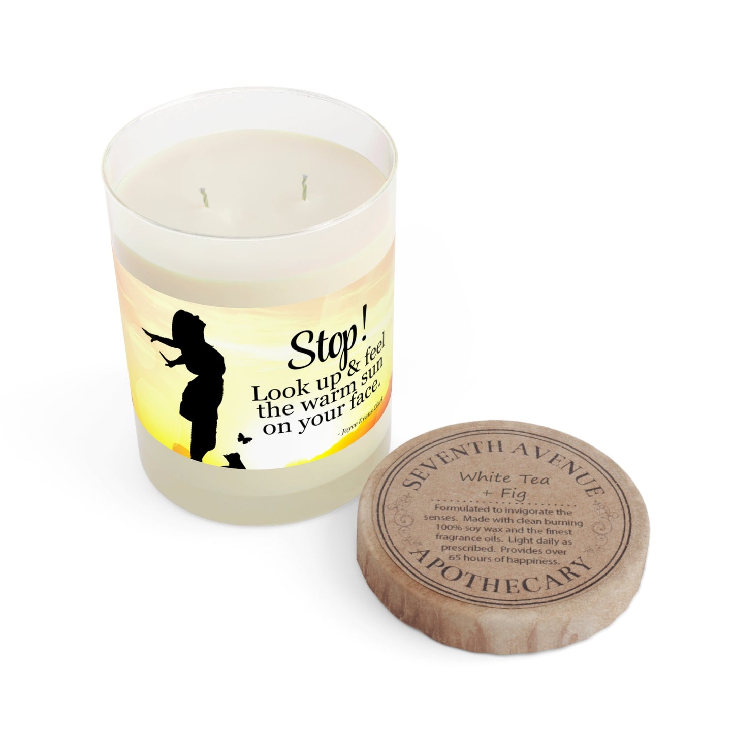 Stop. Look Up Candle | Inspirational Soy Candle