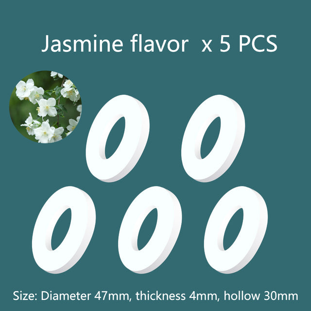 Solar-Powered Car Air Freshener with Aromatherapy Decor