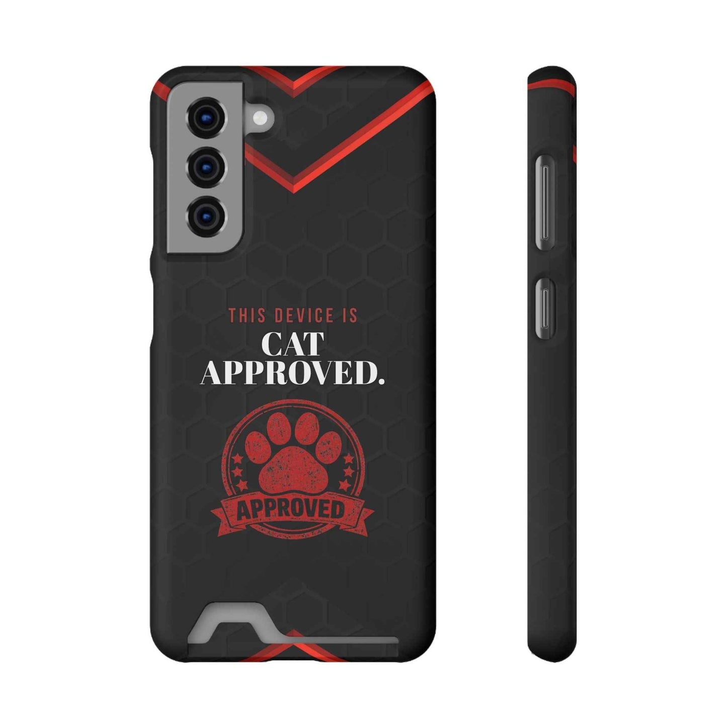Cat Approved iPhone Case — Official Stamp Edition